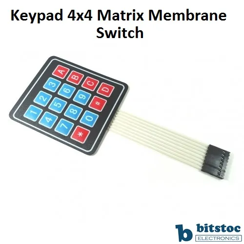 Keypad 4x4 Matrix Membrane Switch | Lazada PH