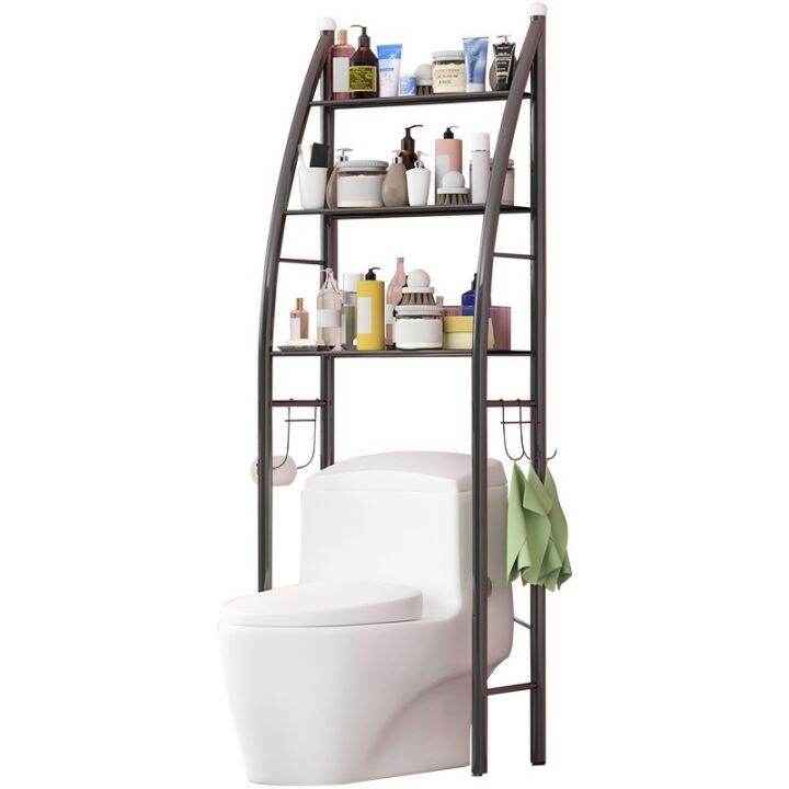 Hanji Toilet Organizer Shelf Space Saver Convenient Toilet Rack Stable