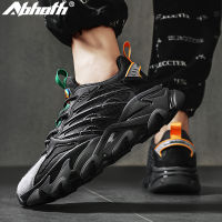 Abhoth Running Shoes for Men Cushioning Outdoor Flat Shoes Non-slip Sport Male Shoes Athletic Training Sneakers Light Mens Shoes