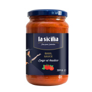 Sốt cà chua húng quế La Sicilia Tomato Basil Pasta Sauce  Ý 350g