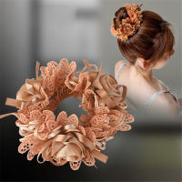 Elastic Large Hair Bands Large Hair Bands Ponytail Holder Headband Flower Hair Bands Intestine Scrunchie Hair Bands