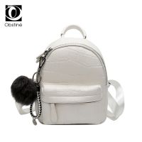 Mini Backpacks Women PU Leather Cute Small Backpack Female White Back Pack Black Backpacks for Teen Girls Fashion Bagpack Woman