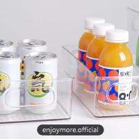 Woww สุดคุ้ม Enjoymore กล่องเก็บของแบบใส กล่องเก็บของมีที่จับ กล่องเก็บของในตู้เย็น กล่องเก็บอาหาร ราคาโปร กล่อง เก็บ ของ กล่องเก็บของใส กล่องเก็บของรถ กล่องเก็บของ camping