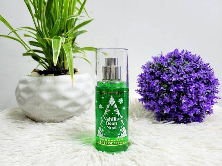 Bath & Body Works Vanilla Bean Noel Travel Size Fine Fragrance Mist