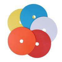 ELOS-10Pack Flat Disc Markers Non-Slip Spots Markers Football Basketball Sports Speed Agility Training Markers