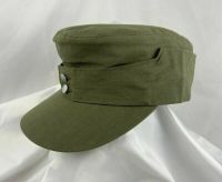 WW2 WWII GERMAN ARMY AFRIKA KORPS SUMMER PANZER M43 FIELD COTTON HAT CAP armyshop2008