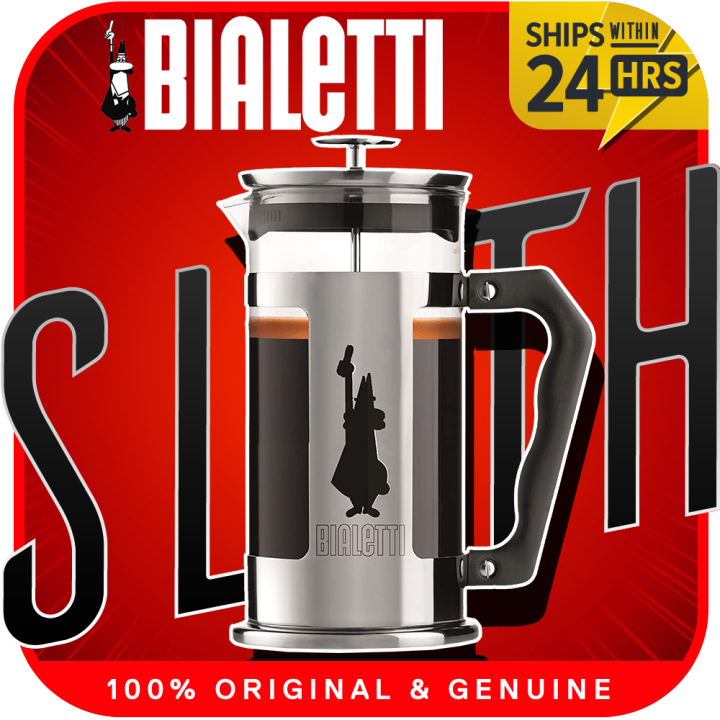  Bialetti French Press Coffee Maker, 3 Cup, Preziosa