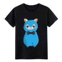 2023 newprinted NICE เสื้อผ้ารอบ T เสื้อ Kawaii น่ารัก Mr. llama 100 cotton สะดวกลื่น