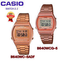 นาฬิกาผู้หญิง CASIO รุ่น B640WC-5/ B640WC-5ADF  เครื่องประดับแฟชั่น&amp;gt;นาฬิกา&amp;gt;นาฬิกาผู้หญิง&amp;gt;ทางการ ประกัน 1 ปี ( ของแท้ 100% )