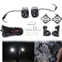 For BMW R1200GS F800GS ADV F700GS F650GS K1600 E9 Mark 40W LED Auxiliary Fog Light Assemblies Safety Driving Lamp Motorcycle