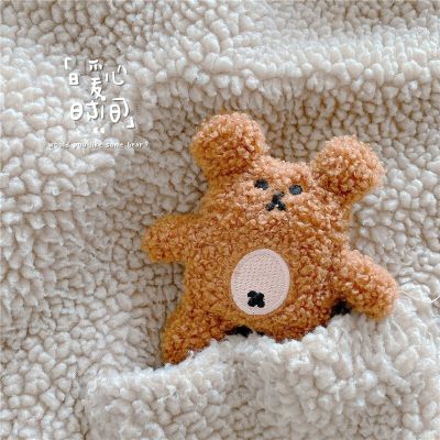 Cute Plush Bear Case for Apple Airpods 1 2 3rd pro Bluetooth Earphone Charge Case Protective Cases Accessories Headphones Case Headphones Accessories