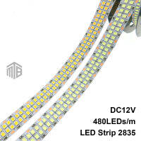 matobe FLEXIBLE Led Strip Lights 2835 480 Leds / Meter High Brightness Dc12V