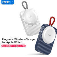 ROCK Magnetic Wireless Charger for Apple Watch Series 7 6 5 4 3 Mini Portable USB Fast Charging Dock for SE 2 1 Charger