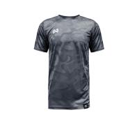 Warrix เสื้อฟุตบอล รุ่น CAMO  WA-18FT12M1-เทา (EE)