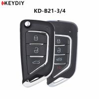 KEYDIY KD B21-3ขนาดเล็ก NB21-4 B21-4 3/4ปุ่มกุญแจรถยนต์รีโมทเปล่าสำหรับ KD900/KD-X2คีย์โปรแกรมเมอร์ B/nb ซีรีส์รีโมทคอนโทรล