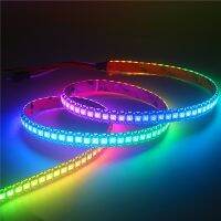 DC5V WS2812B Led Strip Light Individually Addressable WS2812 Smart RGB Led Pixel Strips Black/White PCB Waterproof IP30/65/67 LED Strip Lighting