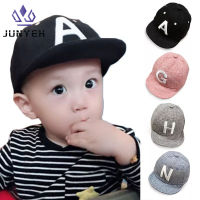 Junyeh หมวกเบสบอลปักลายตัวอักษรสำหรับเด็ก,หมวกเบสบอลพร้อมปรับการป้องกันแสงได้หมวกเด็กทารกสำหรับเด็กอายุ6-24เดือน