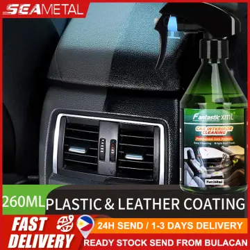 Car Interior Cleaner Spray Dashboard Seat Leather Plastic Rubber Parts -  260ML