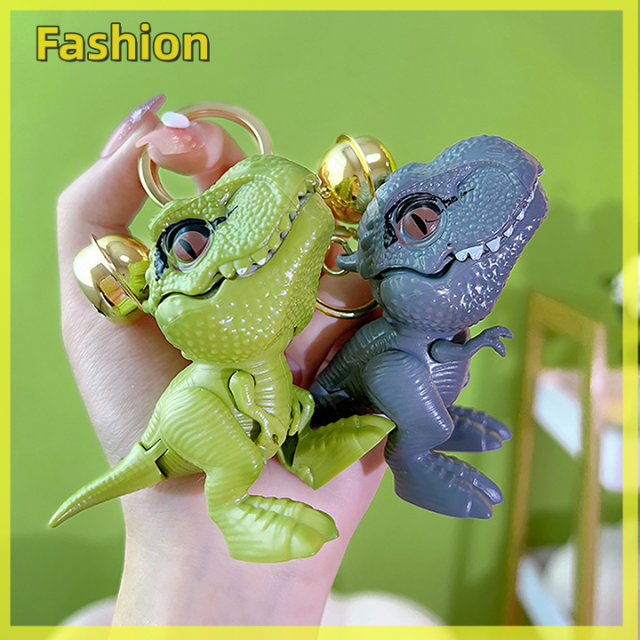 loreta-tyrannosaurus-rex-พวงกุญแจจี้ไดโนเสาร์สร้างสรรค์สี่ตัวเลือกกระเป๋านักเรียนเคสโทรศัพท์มือถืออุปกรณ์เสริมสำหรับกระเป๋าสะพายหลัง