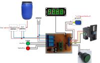 บอร์ดควบคุมเครื่องจ่ายน้ำหยอดเหรียญ