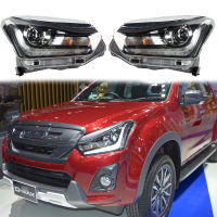 ไฟหน้า Isuzu DMAXไฟหน้า for ISUZU D-MAX STEALTH BLUE POWER ปี 2018-2019 (รวมถึงหลอดไฟและชุดสายไฟ)