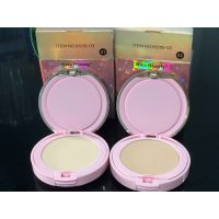 81218-03 แป้งพัฟ 2 ชั้น Kiss smooth powder Beautyแป้งตลับเนื้อเนียน  แป้งพัฟ??