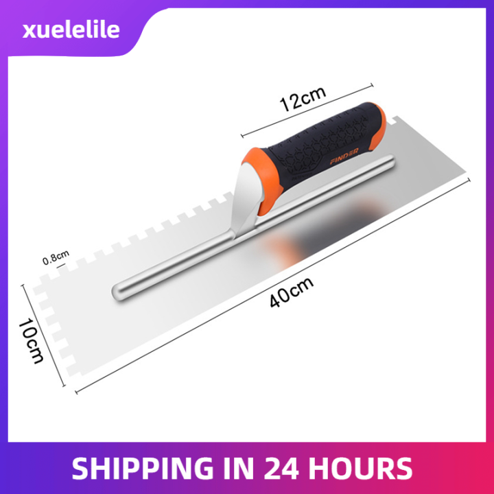 Notch Trowel High Carbon Steel High Hardness Wall Tile Concrete