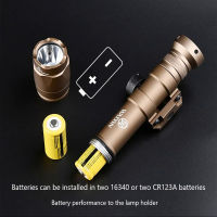 WADSN Surefir M600 M600C M600U Powerful Flashlight Tactical Torch Scout Weapon LED Light Dual Function Switch