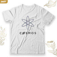 เหรียญเสื้อยืดคอกลมชายเข้ารหัสจักรวาล Atomic