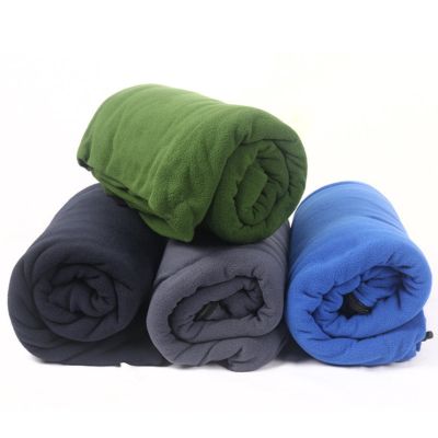 ผ้าห่มผ้าฟรีส โพลีเอสเตอร์ 100% Fleece Blanket / sleeping bag