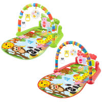 Baby Play Mat Fitness Frame Foot Piano With Light Music Pendant Baby Play Blanket Baby Toys With Musical Nursery Rhymes