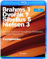 Brahms Dvorak Sibelius เนลสันสี่ซิมแชร์โธมัส (บลูเรย์ BD25G)