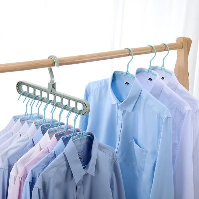 Multi-Port Support Circle Clothes Hanger Clothes Drying Rack Multifunction Plastic Clothes Hangers Home Storage Hangers Clothes Hangers Pegs