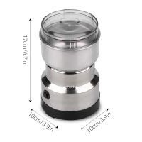 Electric Kitchen Coffee Grinder Household Nuts Beans Spices Blender Grains Grinder Machine Multifunctional Coffee Bean Grinding