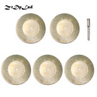 ZtDpLsd 5 Pcs 50mm Diamond Cutting Discs Cut Off Blade for Dremel Rotary Tool Abrasive Disc Dremel Accessories Disco De Corte