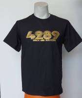 เสื้อยืดดำ เลขมงคล  4289 Rich