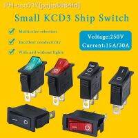 【CC】♀  5/10PCS KCD3 ship switch power button Push 3Pin/2 Pin 2 gears 250V/15A-30A Snap-in on/Off Electrical equipment