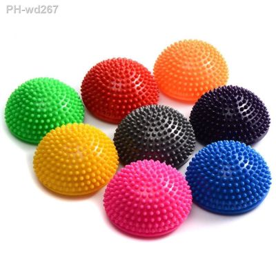 16cm Women PVC Children Hemisphere Fitness Balancing Ball Yoga Ball Half Fit Ball Gym Pilates