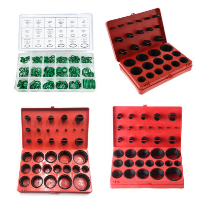 【2023】Assorted Car O-Ring Seal Assortment Set Automotive O Sealing Ring NBR Rubber Gasket Washer Kit for Garage Plumbing line