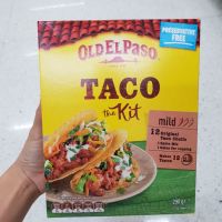 สินค้าเข้าใหม่ WFH? แป้งทาโก้ พร้อมซอสและเครื่องปรุงรส Old El Paso Tacos The Kit 290g. ? ?