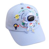 หมวกกีฬานักบินอวกาศหมวกเบสบอลสำหรับเด็กผู้หญิงใหม่สำหรับเด็กปรับอวกาศแฟนตาซีได้1-5ปี