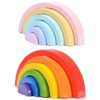 BPNP Wooden Rainbow Stacking Game บล็อคไม้?