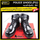 Bogie1 รองเท้าหุ้มข้อสั้นสีดำ รุ่น POLICE  SHOES (PS) รองเท้าตำรวจ รองเท้าหุ้มข้อสั้น Bogie1