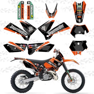 NEW TEAM GRAPHICS DECAL STICKER FIT FOR KTM 125 200 250 300 400 450 525 SX SXF MXC XC XCF XCW EXC EXCR 2005 2006 2007