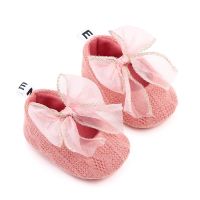 【hot】！ Baby Shoes Floral Soft Sole Crib Kitted Toddler Socks New Anti-slip Prewalker