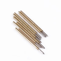 Pogo Pin Spring Test Probe 100 PCS Test Pin สำหรับแผ่นทดสอบ PCB