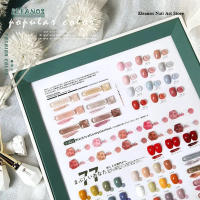 ยกเซ็ตสี สีทาเล็บเจล สีเจลกากเพชร เทรนเกาหลี Bottles For Nail Art Design Whole Set Nail Gel Learner Kit