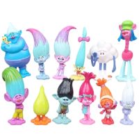 3-6ซม.12ชิ้น/เซ็ตTrollsสาขาCritter SkitterตัวเลขTrollsเด็กTrolls PVC Action Figureของเล่นการ์ตูนตัวอักษรเด็กของขวัญ