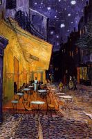 The Café Terrace On The Place Du Forum Arles ในเวลากลางคืน C โปสเตอร์โดย Vincent Van Gogh X In