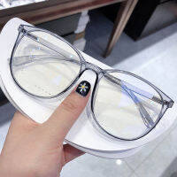 Women Anti-Blue Korean Fashion Transparent Round Anti-radiation GlassesTrendy Clear Jelly Candy Color Optical Resin Frame R Spectacle Accessories Without Bag